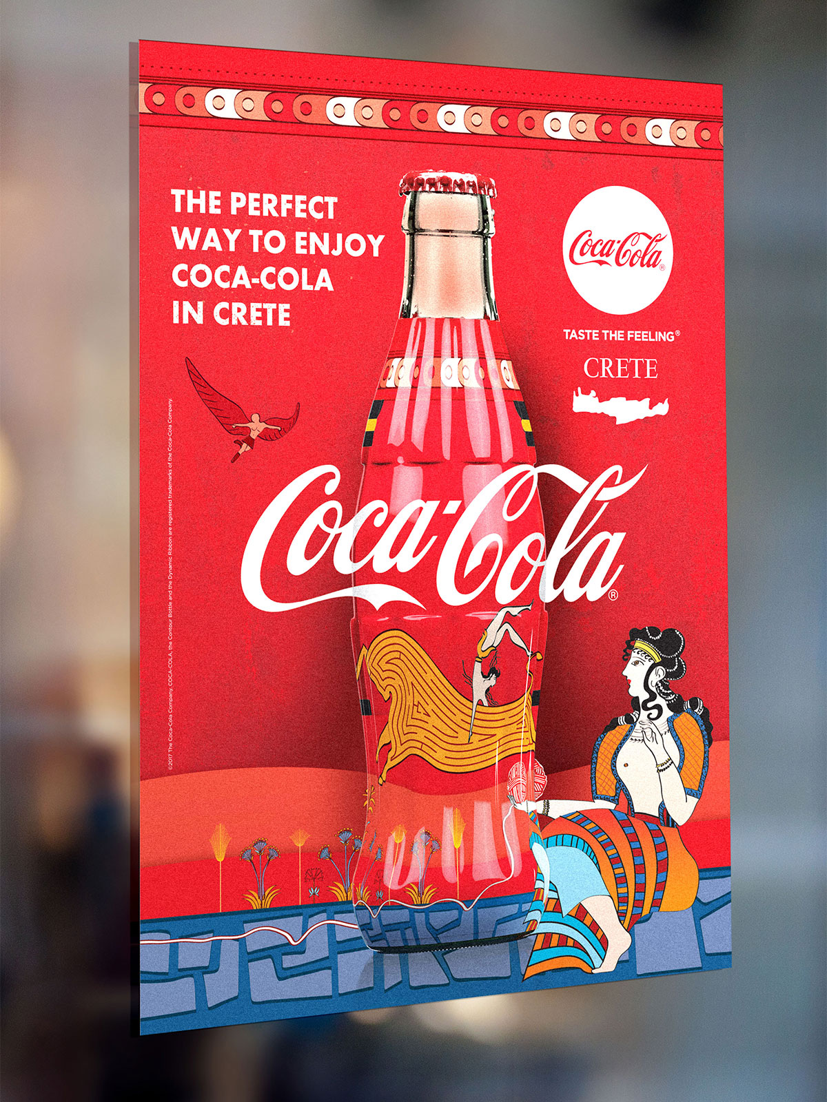 Coca-Cola Crete limited edition poster