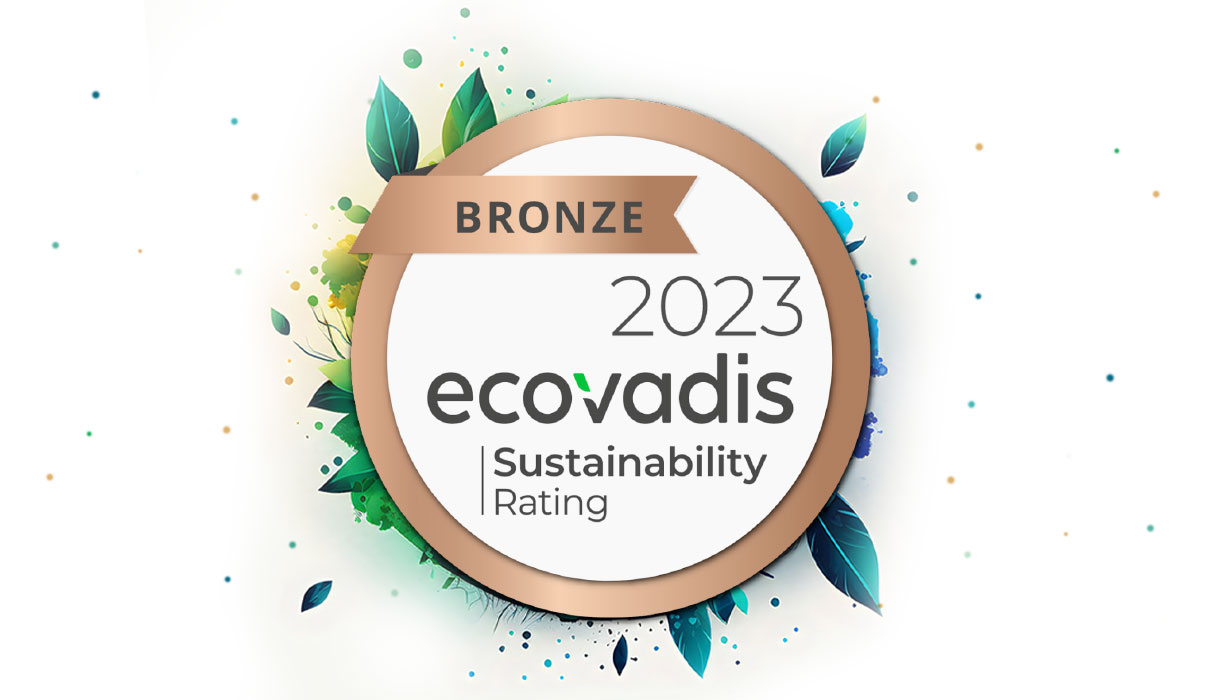 EcoVadis 2023 - Bronze Sustainability Rating